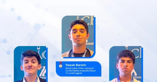 Azərbaycan məktəbliləri Beynəlxalq Kimya Olimpiadasında 3 medal qazanıblar
