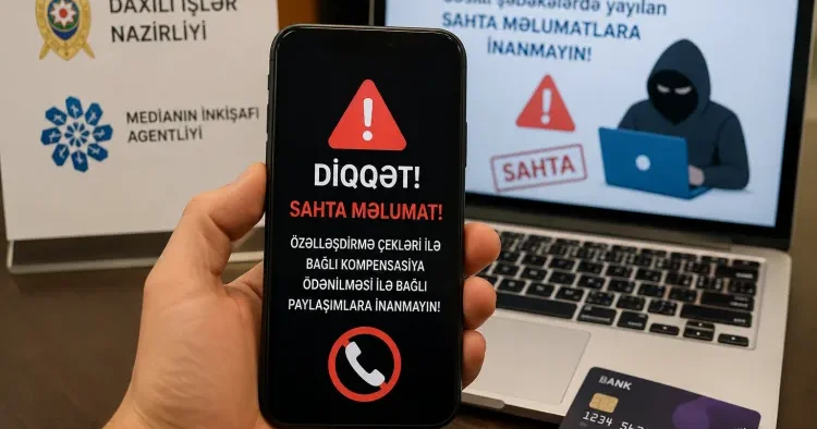 DİN və MEDİA dan TƏCİLİ XƏBƏRDARLIQ: Bu mesajlara inanmayın!