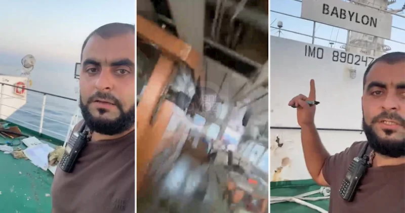 Azərbaycanlıların olduğu daha bir gəmi hücuma məruz qalıb Video