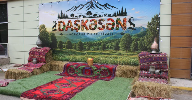 Daşkəsən festivalında aqroturizm potensialı və yerli məhsullar tanıdılıb