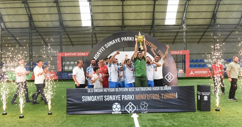 Ümummilli Liderin xatirəsinə həsr olunan minifutbol turnirinə yekun vurulub