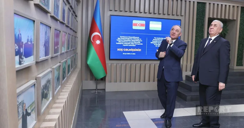 Kamran Əliyev özbəkistanlı həmkarı ilə görüşdü