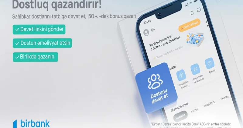 Birbank Biznes də dostluq qazandırır
