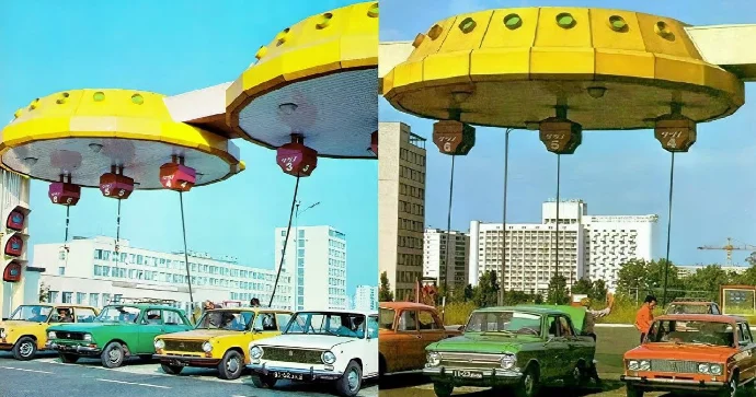 Sovet Azərbaycanında Yaponiya üslublu yanacaqdoldurma məntəqələri: orijinal, yoxsa plagiat? FOTO