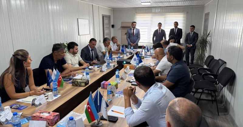 Ağdam Sənaye Parkında fəaliyyət göstərən işəgötürənlərlə əməkdaşlıq imkanları müzakirə edilib