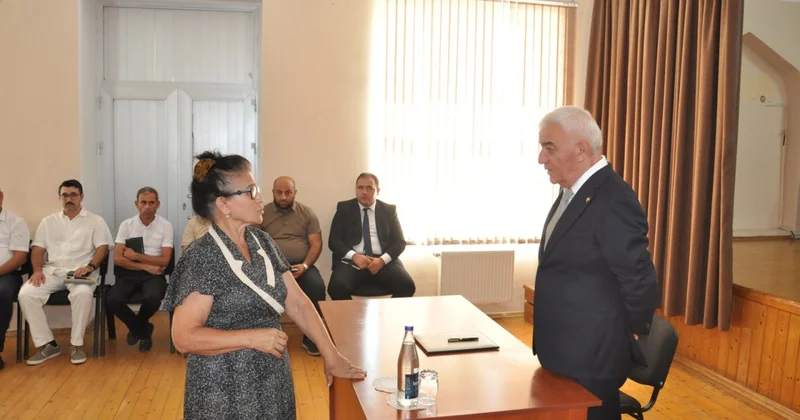 Pirallahı rayonunda səyyar qəbullar davam etdirilir FOTOLAR