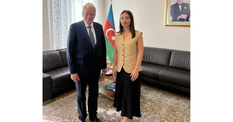 Лейла Абдуллаева поблагодарила вице президента Конференции европейских раввинов
