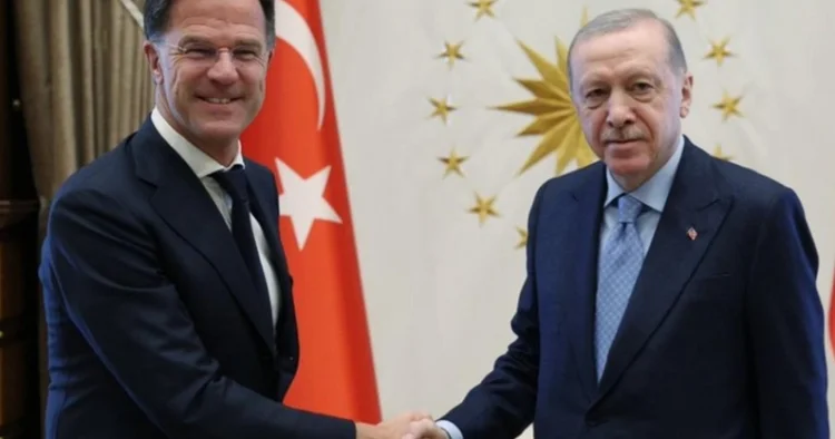 Ərdoğan və Rutte Ukrayna üçün təhlükəsizlik təminatlarını müzakirə ediblər