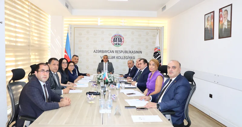 Vəkillər Kollegiyası Rəyasət Heyətinin növbəti iclası keçirilib 6 vəkilə xəbərdarlıq edildi