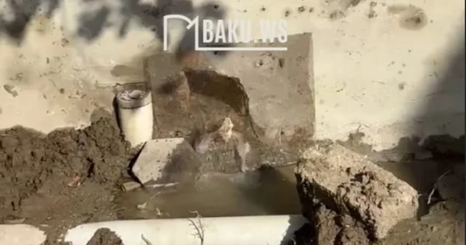Evini su xəttinin üzərində tikən sakin çıxılmaz vəziyyətdə qaldı