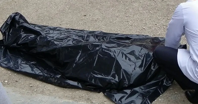 Qobustanda balıq tutan şəxslərin üzərinə torpaq qatı uçub