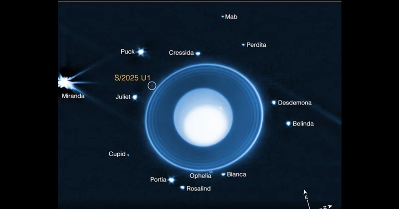 NASA сообщило об открытии 29 го спутника Урана