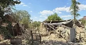 Ruslar Ukraynada bazarı raketlə vurdular Ölənlər var FOTO