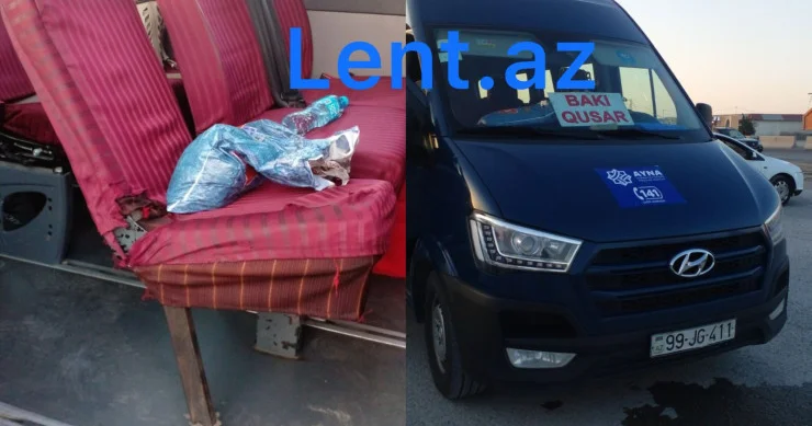 Bölgələrə gedən avtobus acınacaqlı vəziyyətdə Sərinişinlərdən ETİRAZ