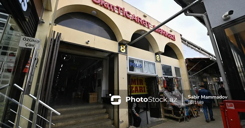 Bakıda bazarda araba sürən şəxs QƏFİL ÖLDÜ