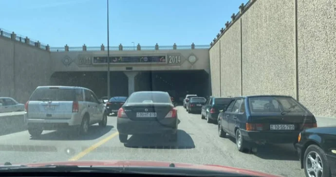 Sürücülər tunellərdə hansı qaydaları pozurlar? Aqil Rəhimov AÇIQLADI FOTO