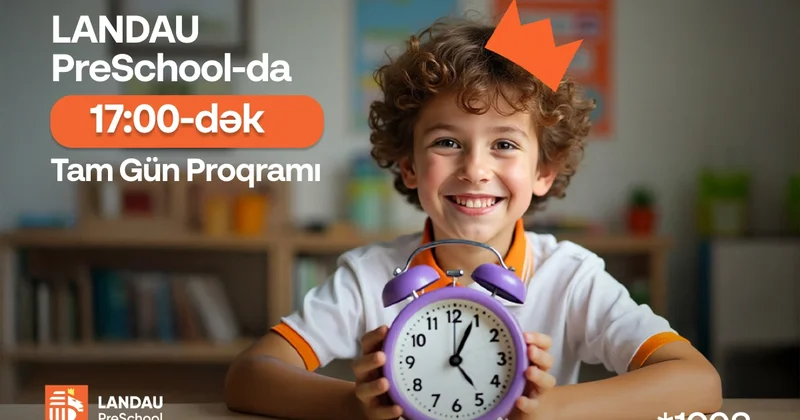 Valideynlərin həyatını asanlaşdıran məktəbəqədər model: Aylıq ödəniş və tam gün proqramı