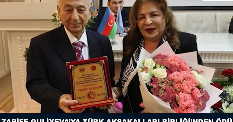 World Türk kanalı: Zərifə Quliyeva Türk dünyasında əlaqələrin gücləndirilməsinə töhfə verir
