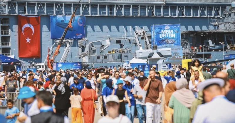 Türkiyənin milli hərbi dəniz vasitələri “TEKNOFEST Mavi Vətən” Festivalında nümayiş etdirilir