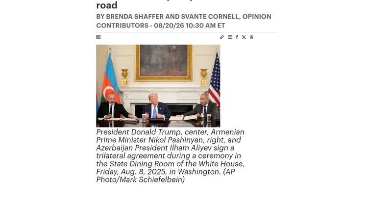 TRIPP открывает США путь к усилению присутствия в Евразии The Hill