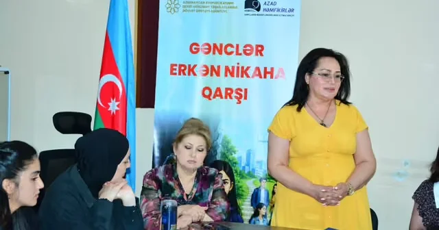 Gənclər erkən nikaha qarşı layihəsi çərçivəsində Göyçayda 2 günlük təlim seminar keçirilib
