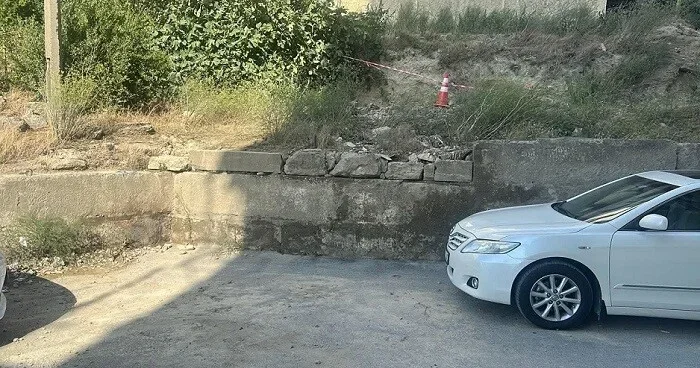Bakıda su qəzası 25 dəqiqə ərzində aradan qaldırıldı Video