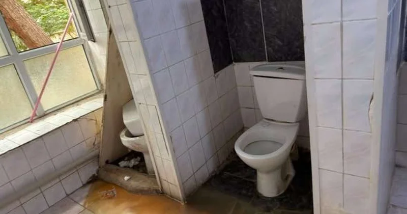 Bakıda xəstəxanadan biabırçı görüntülər: Bura girən xəstə düşər FOTO