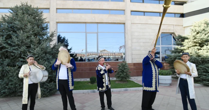 Azərbaycanlı jurnalistlər Səmərqəndə gəliblər