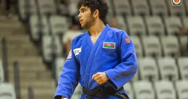 Azərbaycan cüdoçusu Praqada gümüş medal qazandı