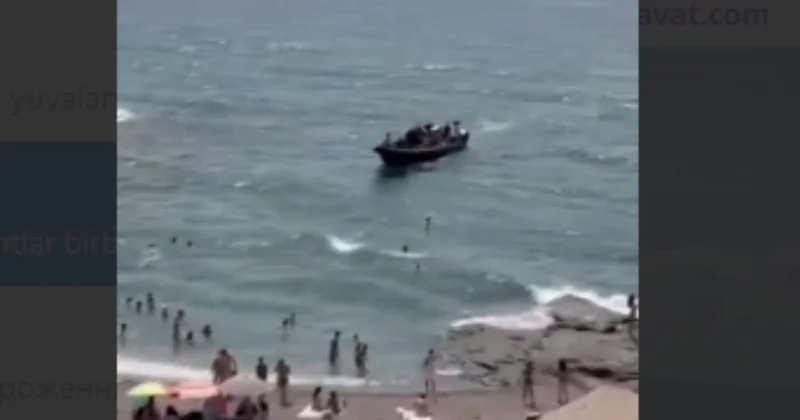 Miqrantlar çimərliyə axın etdi Turistlər ƏŞYALARINI ATIB QAÇDI ŞOK GÖRÜNTÜLƏR