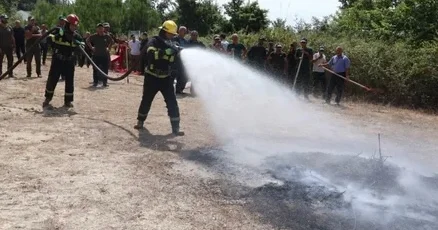 FHN meşələrdə yanğın təhlükəsizliyinə dair praktiki təlim keçirib
