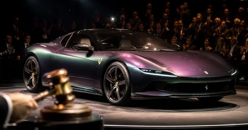 40 milyon dollarlıq Ferrari: Sahibi avtomobilini 2027 yə qədər görə bilməyəcək