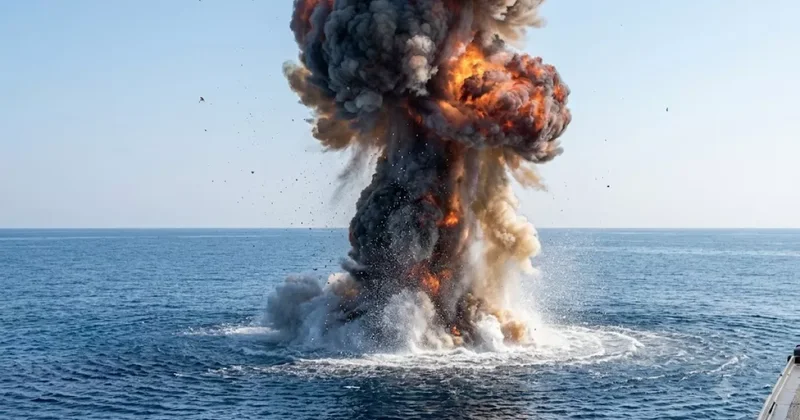Румынский F 16 уничтожил дрон со взрывчаткой в Черном море