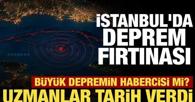 İstanbulda zəlzələ fırtınası Ekspertlərdən 50 il sonra gələn AÇIQLAMA