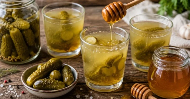 Turşu suyu və bal qarışımının faydaları