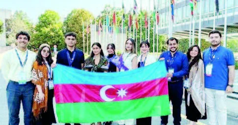 Diaspor gənclərimiz beynəlxalq Assambleyada