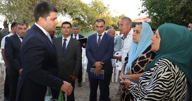 Neftçalanın icra başçısı səyyar görüş keçirib