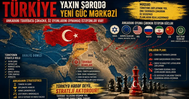 Türkiyəyə qarşı böyük oyun: Ankaranı təxribata kim sürükləyir?