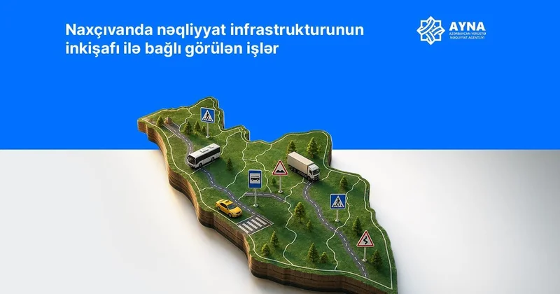 Naxçıvanda 9 marşrut xətti üzrə 72 müasir avtobus xəttə buraxılıb AYNA