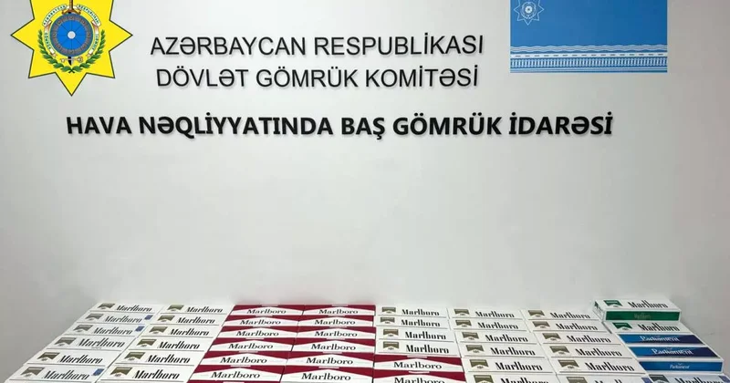 В Азербайджан пытались ввезти десятки тысяч контрабандных сигарет