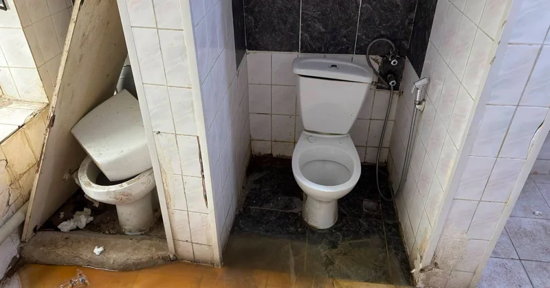 Bakıda uşaq xəstəxanasından DƏHŞƏTLİ GÖRÜNTÜLƏR