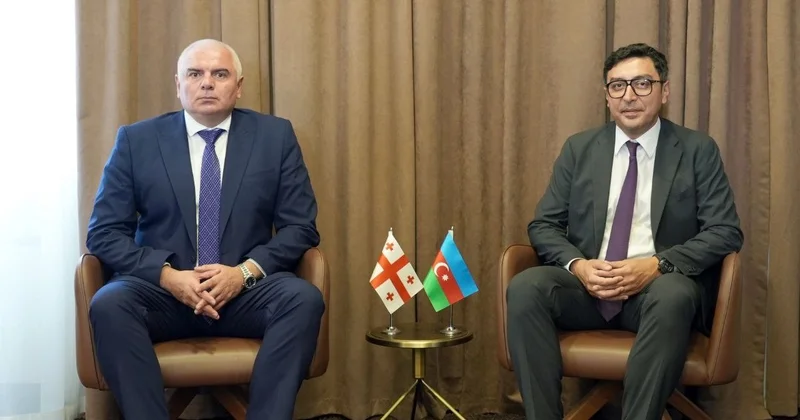 Fərid Qayıbov Gürcüstanın idman naziri ilə görüşüb FOTO