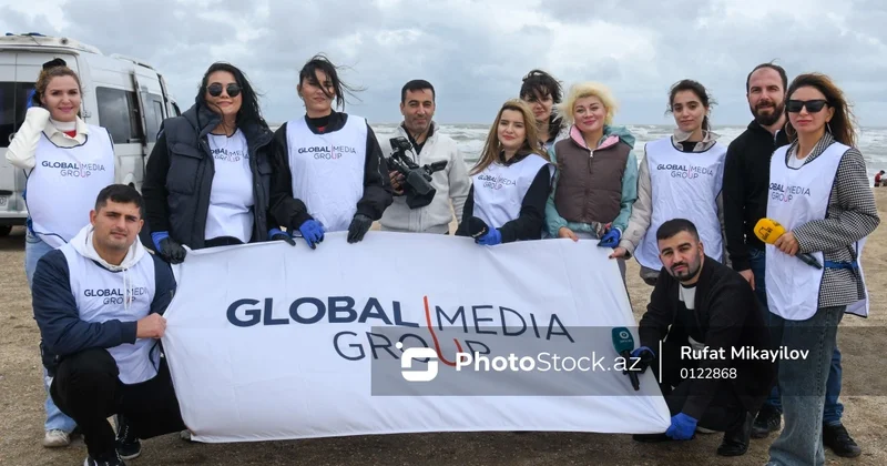 Global Media Group Beynəlxalq Sahilyanı Təmizlik Günündə iştirak edib