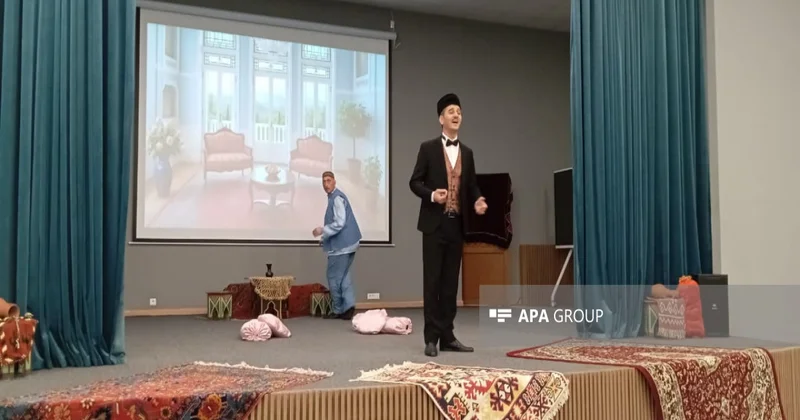 Xankəndidə “Arşın mal alan” operettası nümayiş olunub FOTO