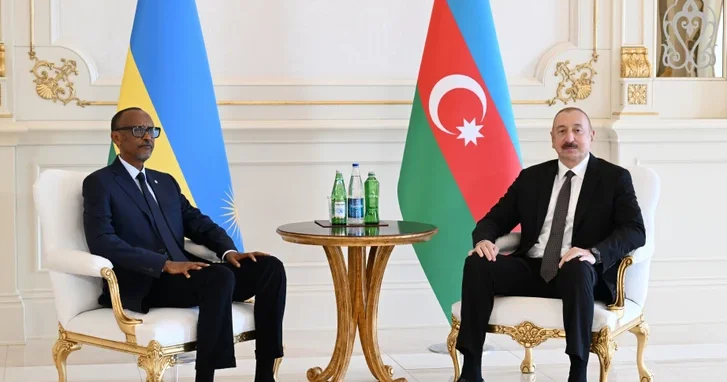 Состоялась встреча президента Азербайджана Ильхама Алиева с президентом Руанды один на один