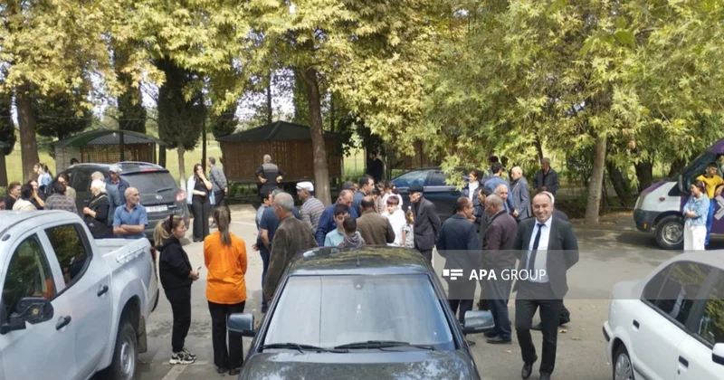 Kəlbəcər şəhərinə növbəti köç karvanı yola salınıb FOTO VİDEO
