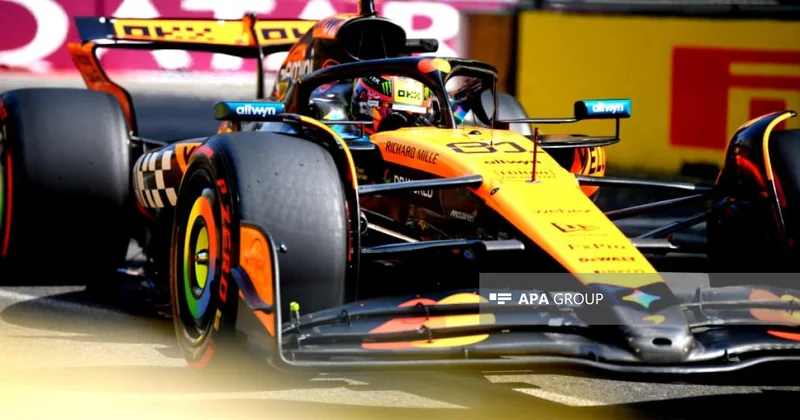 “Formula 1”: Sərbəst yürüşü Norris lider tamamladı