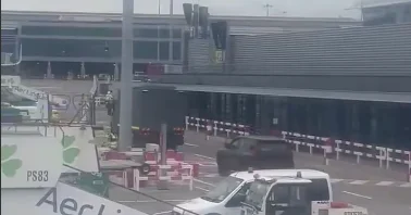Аэропорт Дублина эвакуирован ВИДЕО