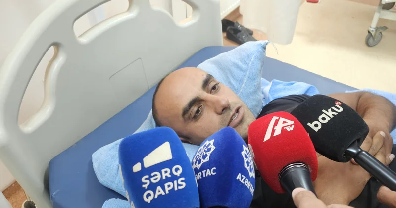 Yaralı sərnişin: Avtobus bir göz qırpımında idarəetməni itirdi