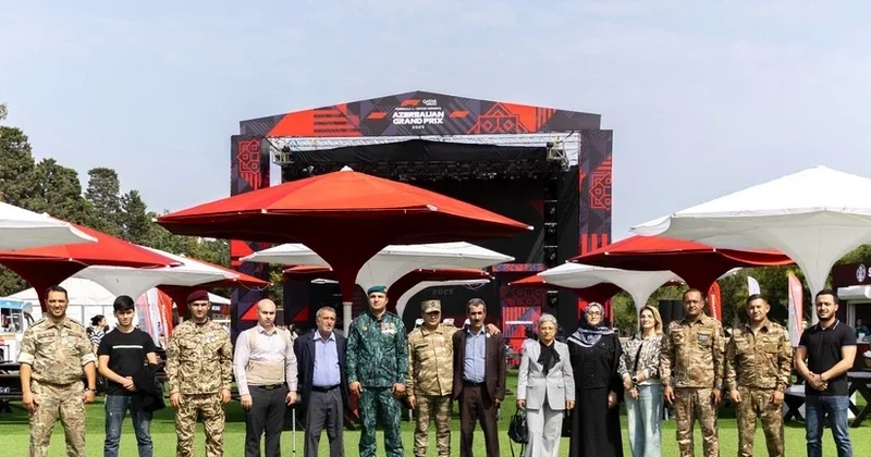 Vətən müharibəsi şəhidlərinin ailə üzvləri Formula 1 yarışına dəvət olunublar FOTO